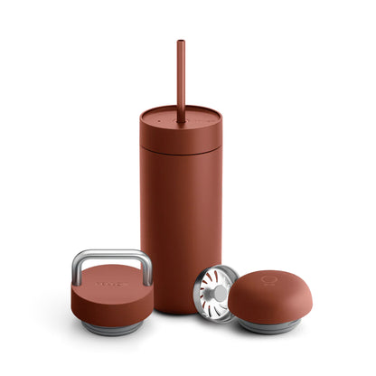 Fellow Carter 3-in-1 Sip System V2 – Spill-Proof Lids for Coffee & Cold Drinks