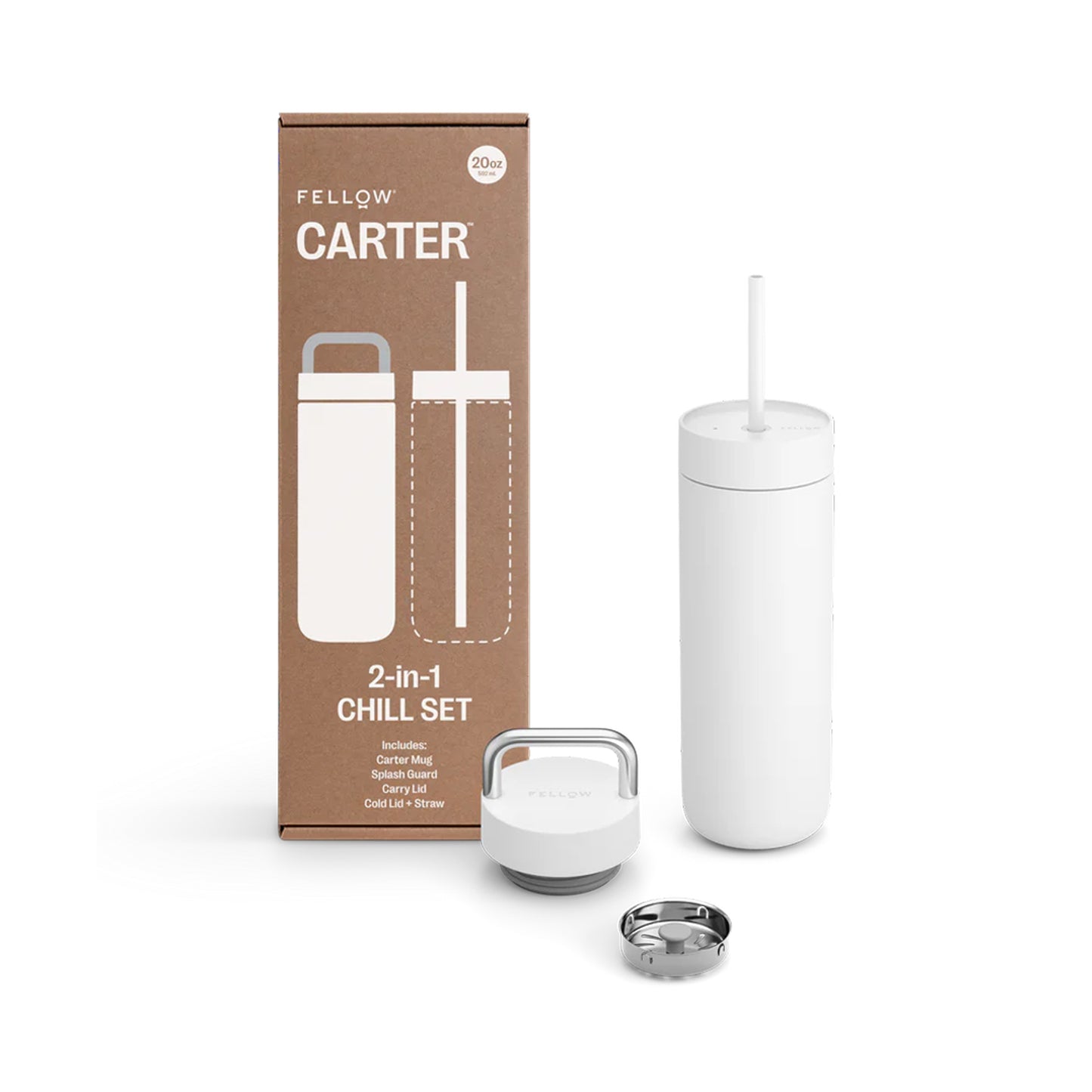 Fellow Carter 2-in-1 Chill Set  | Insulated Travel Mug