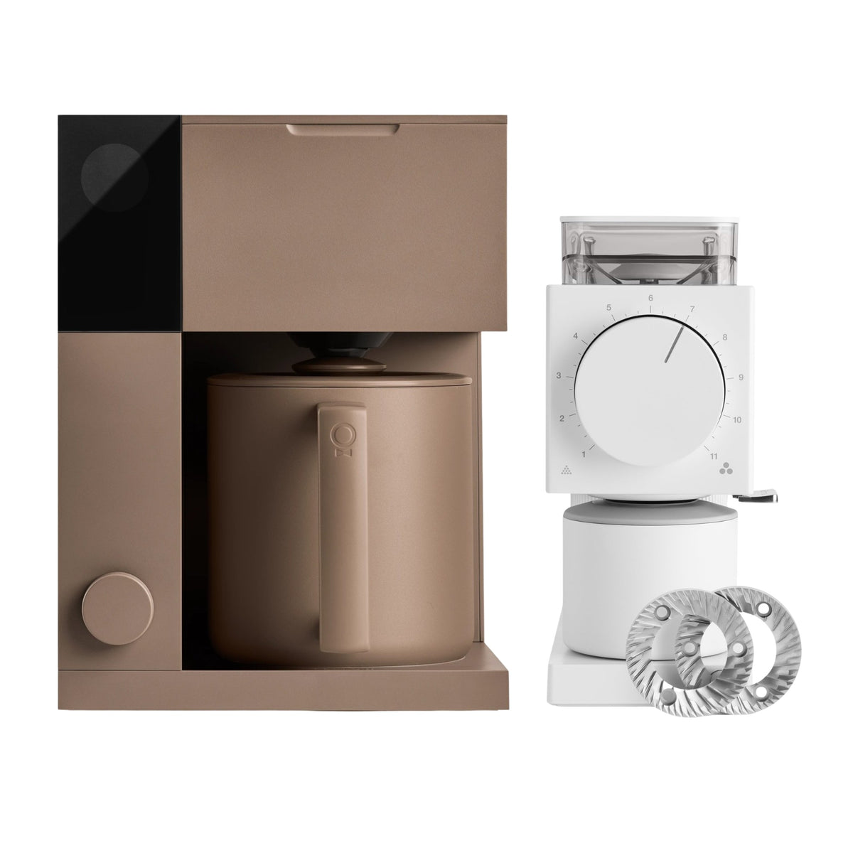 Fellow Aiden Precision Coffee Brewer + Ode Brew Grinder Gen 2 Bundle