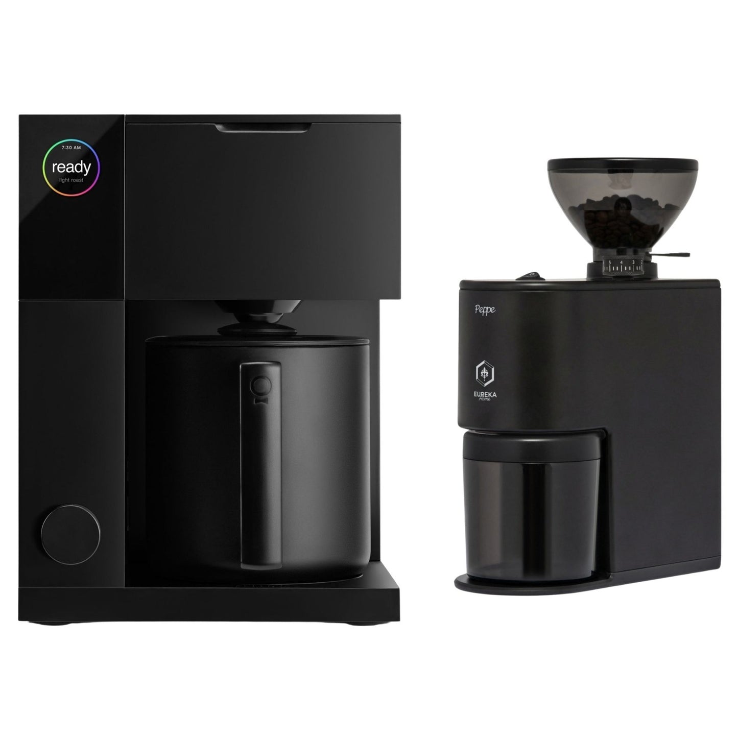 Fellow Aiden Precision Coffee Brewer & Eureka Peppe Grinder Bundle