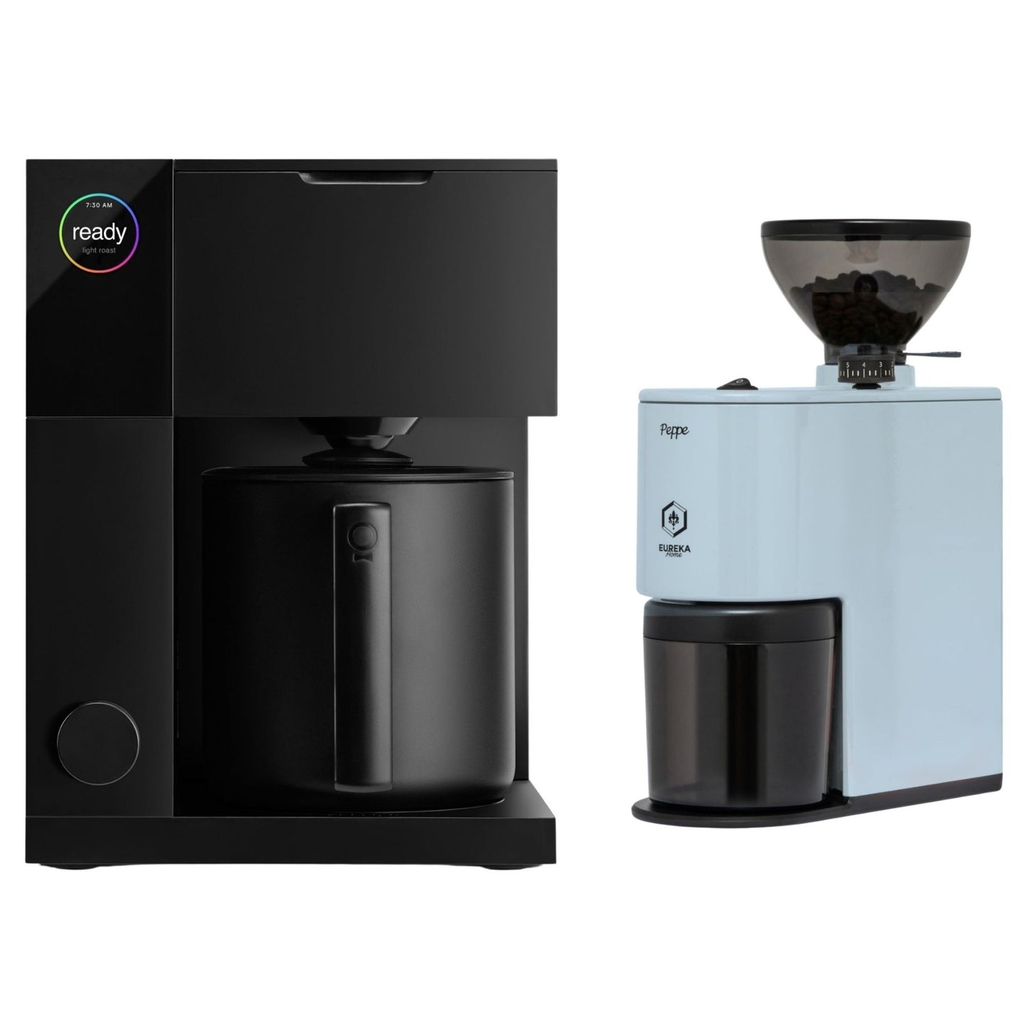 Fellow Aiden Precision Coffee Brewer & Eureka Peppe Grinder Bundle