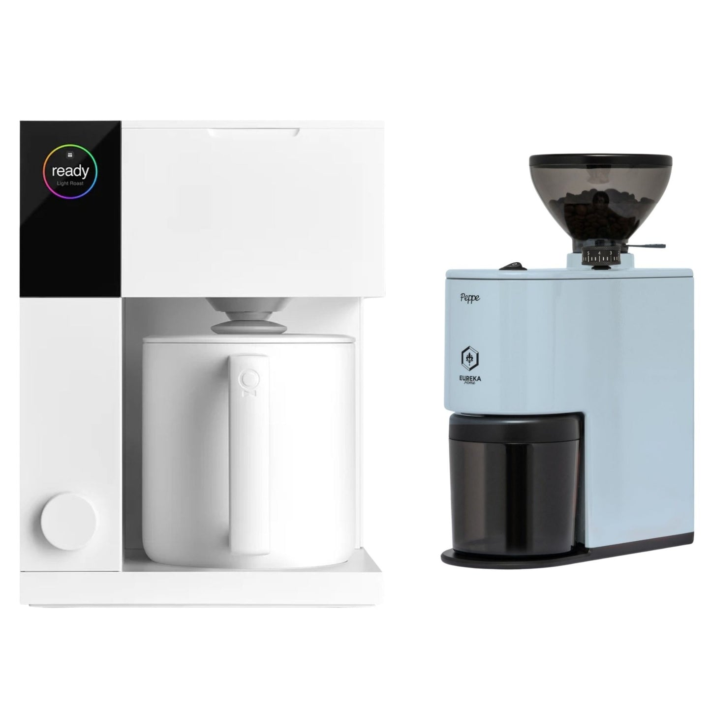 Fellow Aiden Precision Coffee Brewer & Eureka Peppe Grinder Bundle