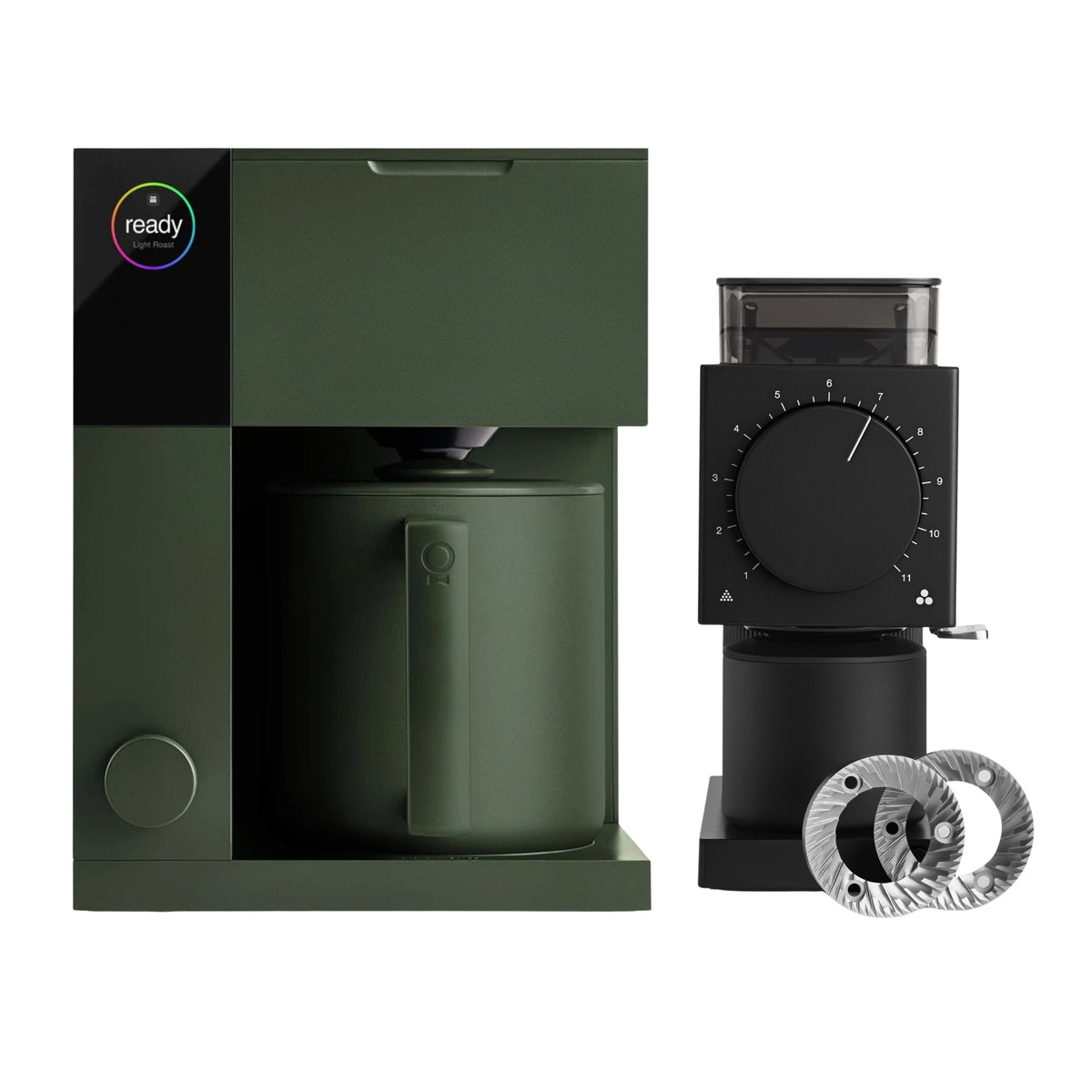 Fellow Aiden Precision Coffee Brewer + Ode Brew Grinder Gen 2 Bundle