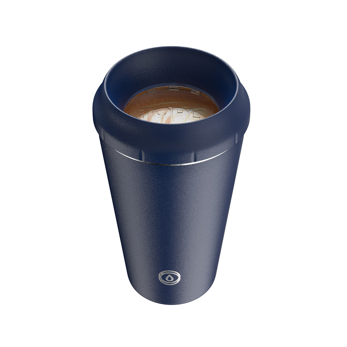 TOPL Flow360 Reusable Cup - Blueberry (12oz)TOPL Flow360 Reusable Cup - Navy (12oz)