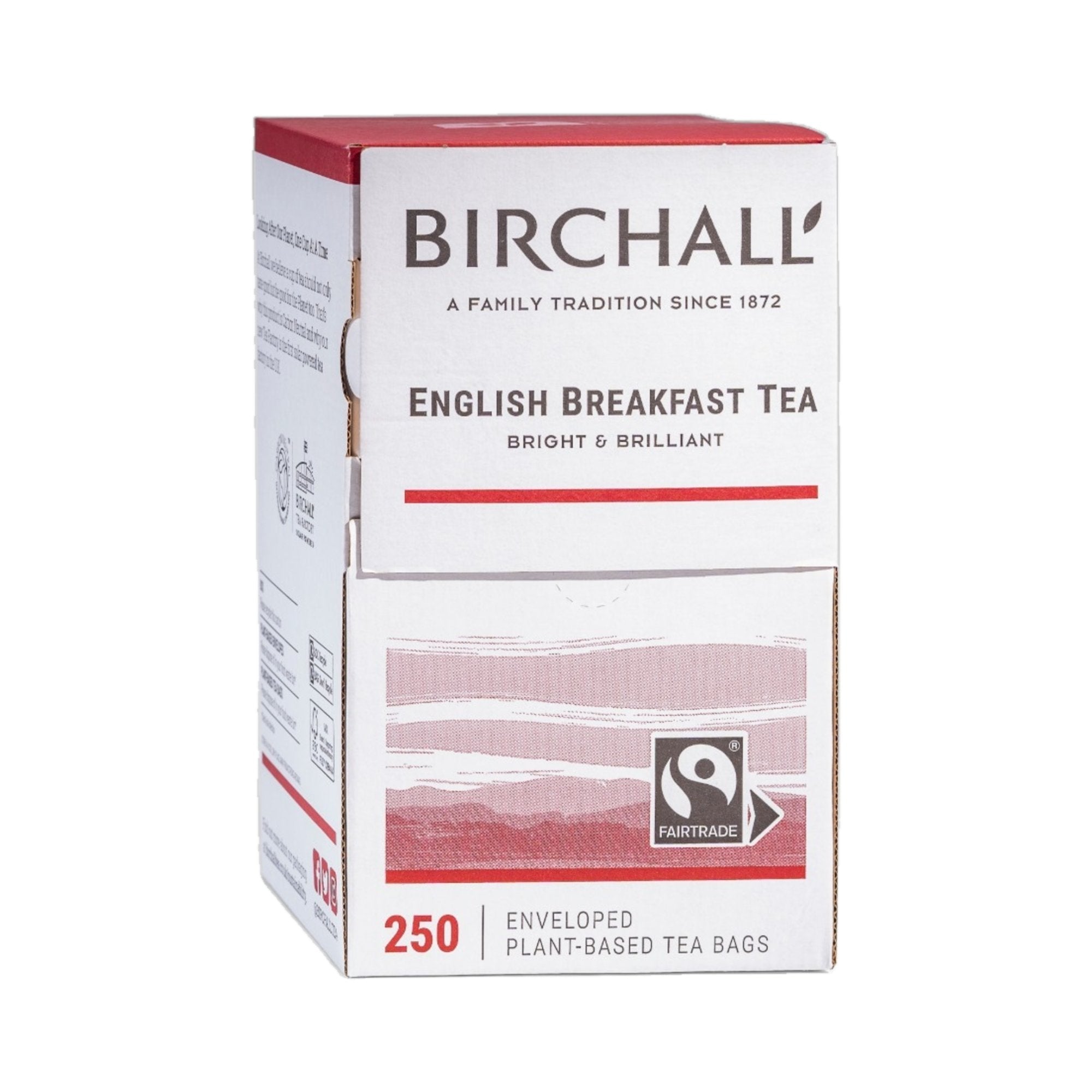 Birchall English Breakfast Tea – 250 Plant-Based Enveloped Tea Bags