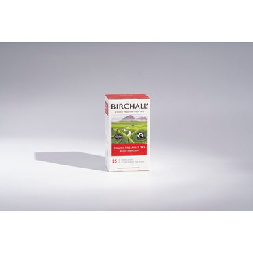 Birchall English Breakfast Tea – 25 Plant-Based Enveloped Tea Bags