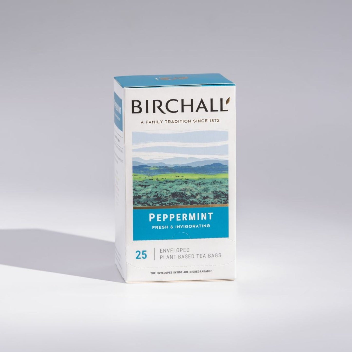 Birchall Peppermint Herbal Tea – 25 Enveloped Tea Bags