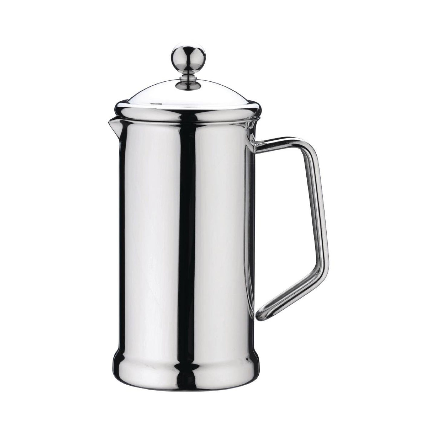 Olympia Polished Stainless Steel Cafetiere