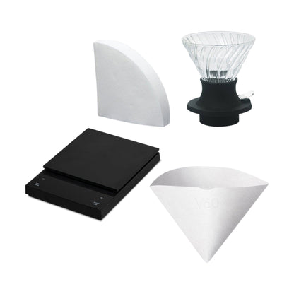 Hario Polaris and V60 Switch Immersion Dripper Bundle