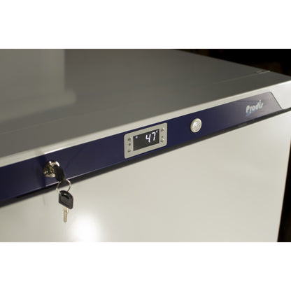 Prodis HC410R Upright 341 Litre White Storage Fridge