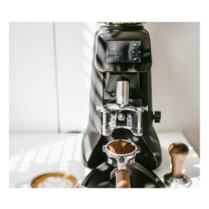 Hey Cafe Buddy Commercial Espresso Grinder - 64mm Burrs - Black