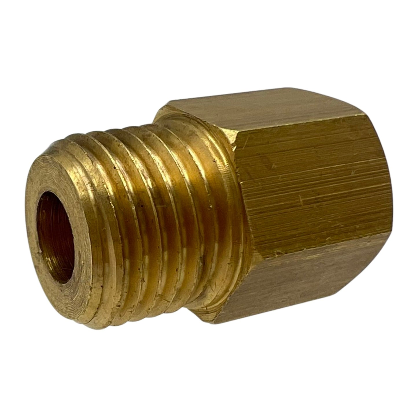 Universal 1/8F x 1/4M Brass Fitting - Wide Compatibility