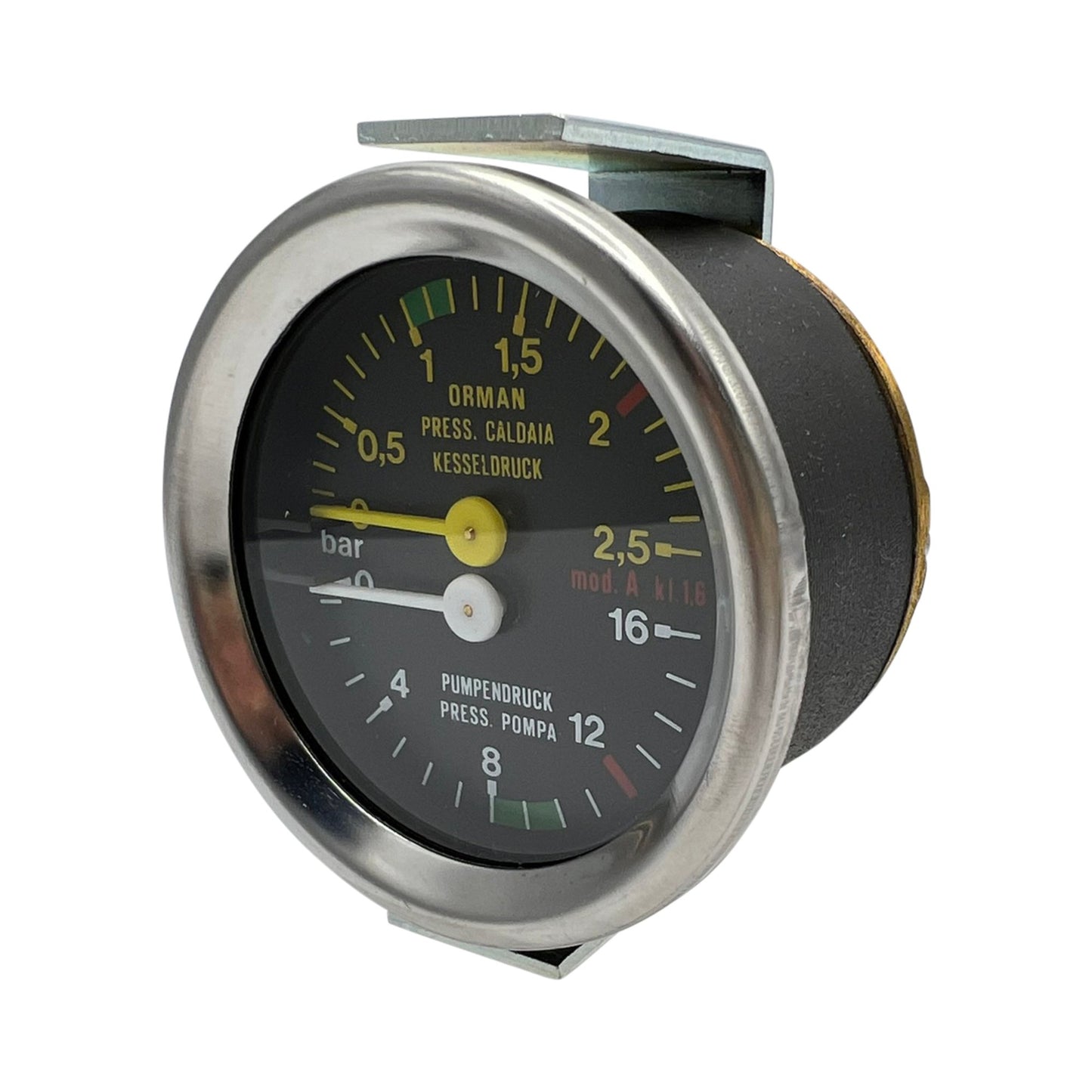 Iberital Dual Pressure Gauge 58mm Replacement Part