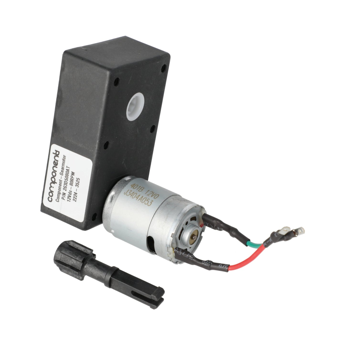 Matrix Gear Motor Low Speed 12V DC 80RPM