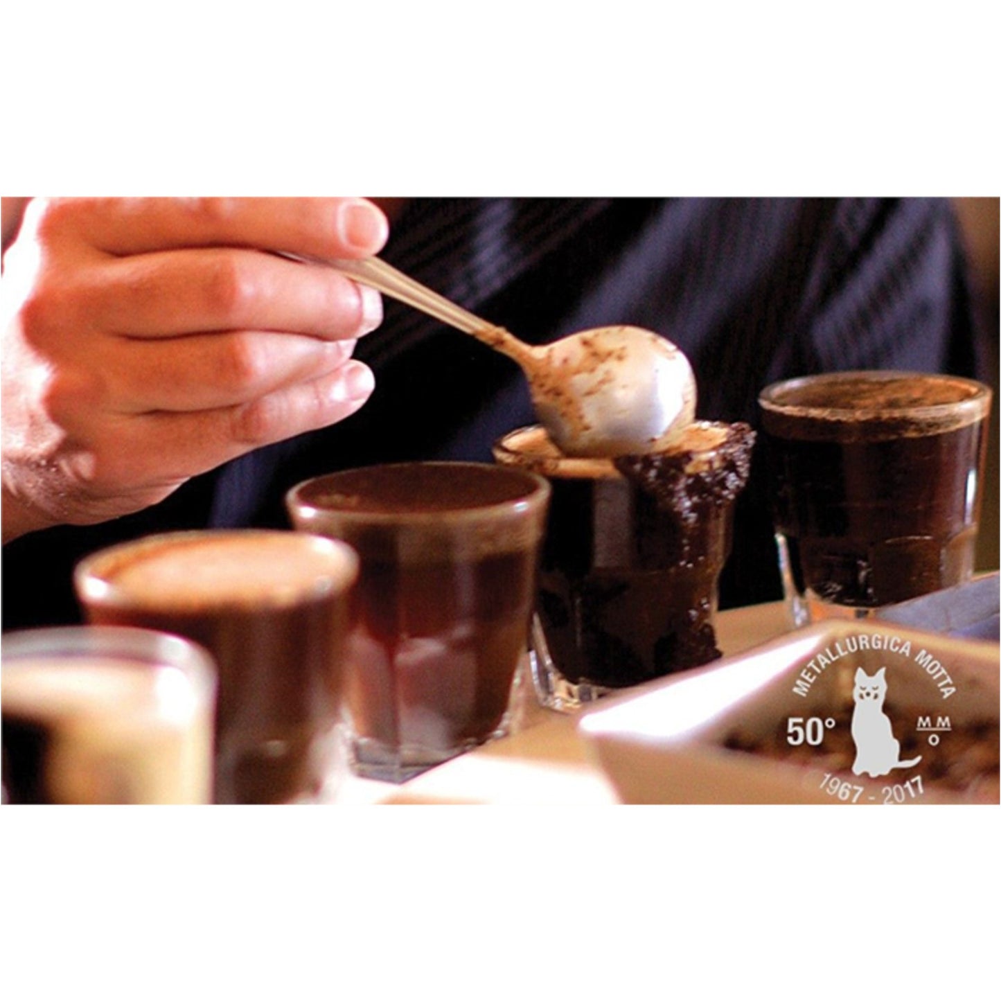 Motta Stainless Steel Coffee Tasting / Cupping Spoon