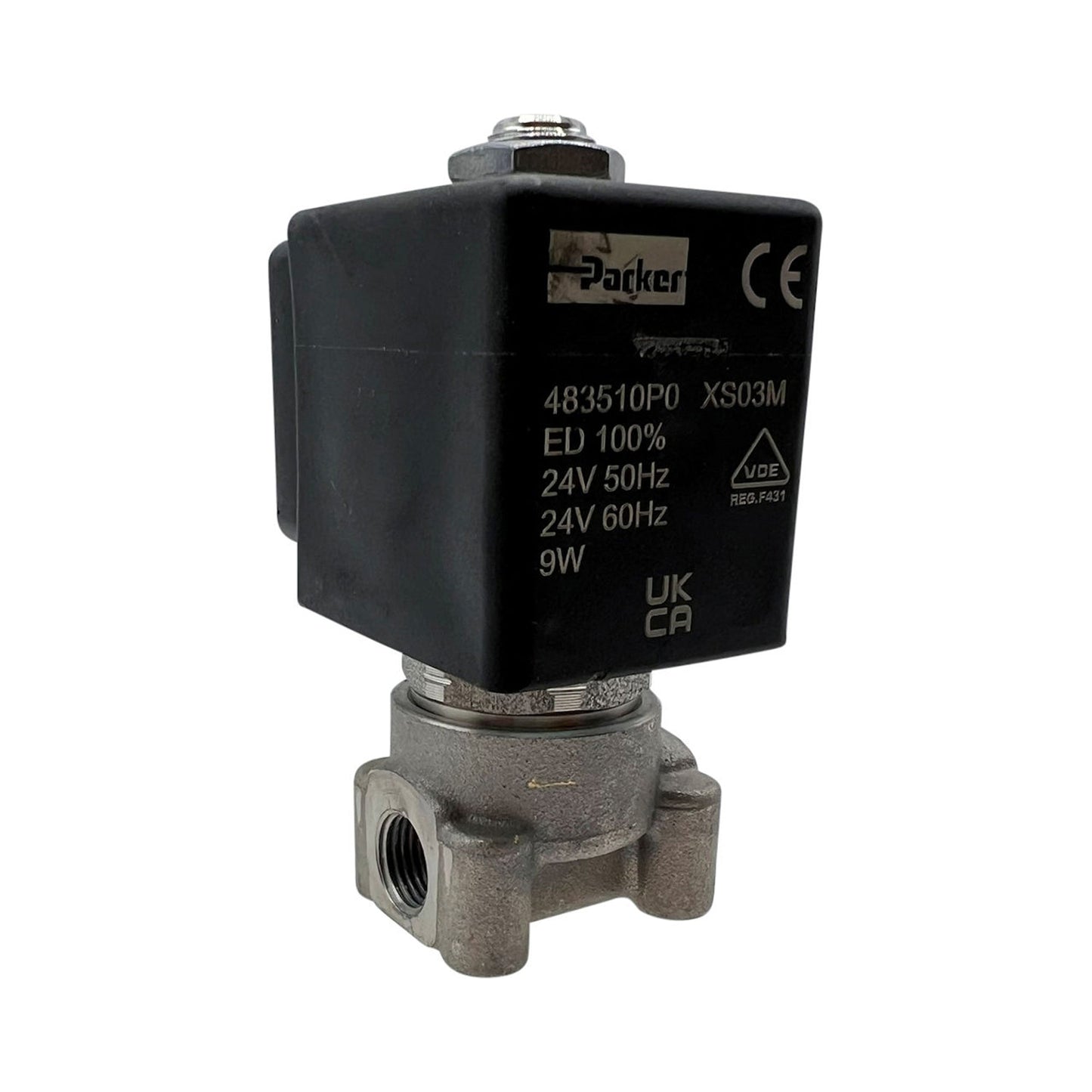 Lucifer 2 Way Inlet Solenoid Valve 24V 1/8 2.5mm 9W – Cimbali, Rancilio