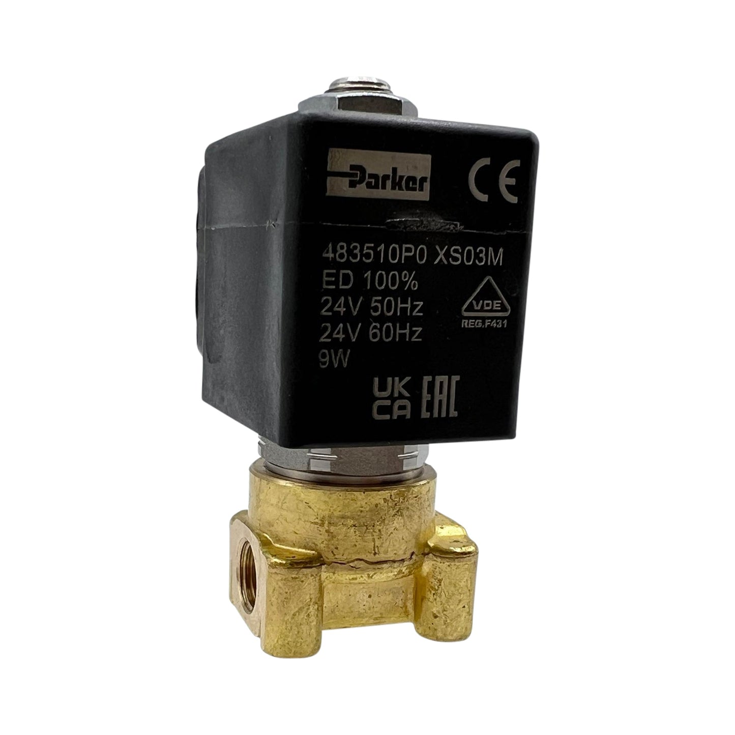 Lucifer 2-Way Inlet Solenoid Valve 24 V 1/8 2.5 mm Viton 9 W – Cimbali Fit