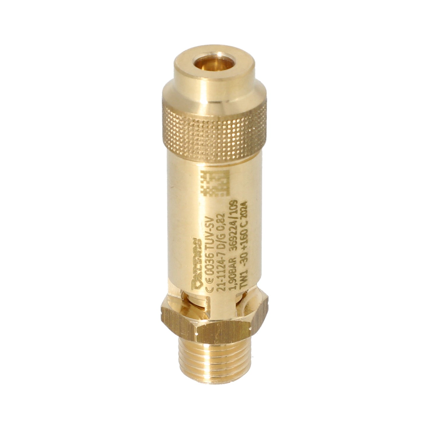 Cimbali 1/4 Safety Valve 1.9 Bar Certified Replacement Part