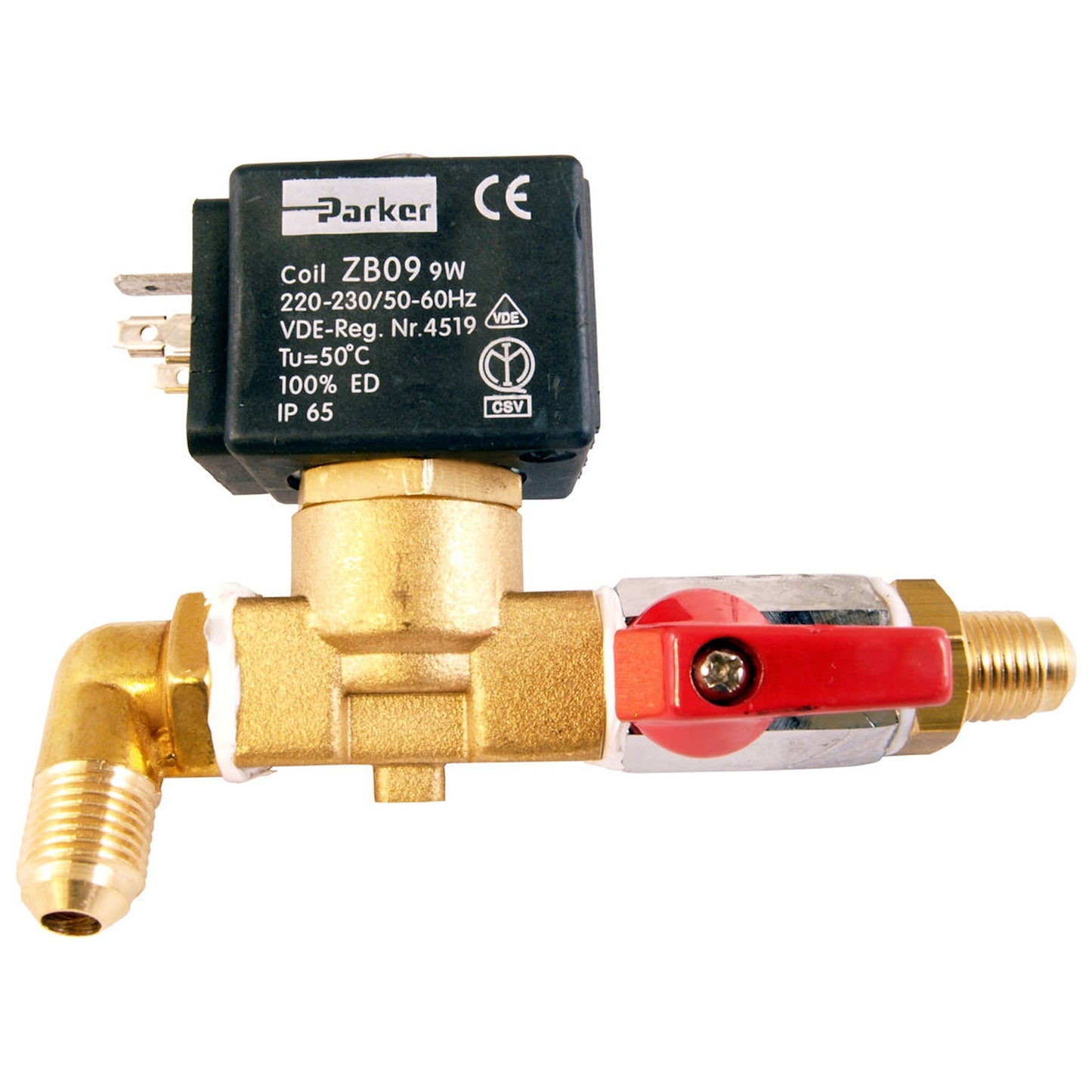 Iberital Inlet Solenoid Valve Complete 1/4M x 1/4M Replacement Part