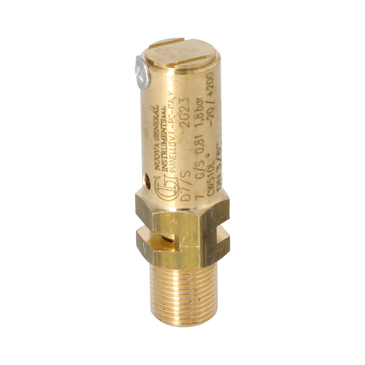 Sanremo 3/8 Safety Valve 1.8 Bar Certified Replacement Part