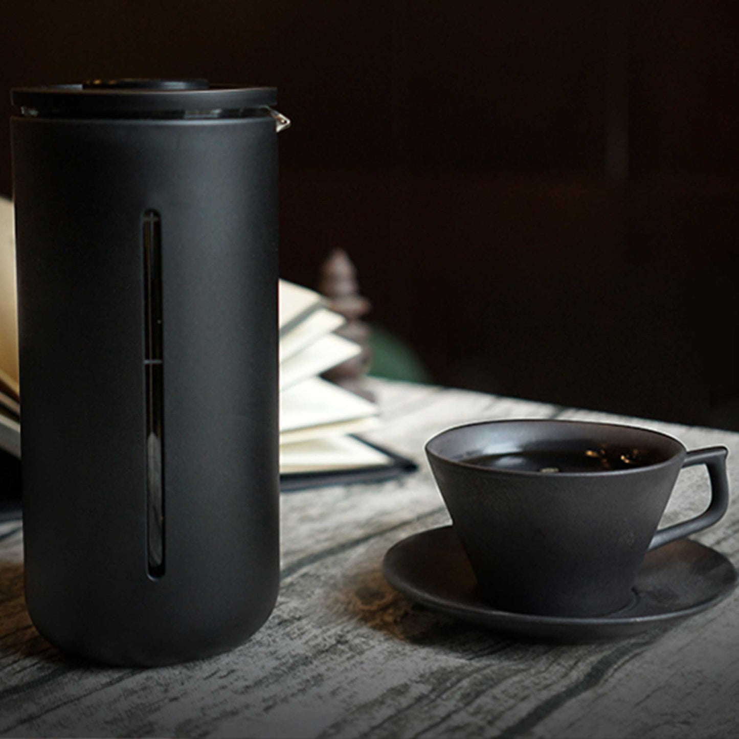 Timemore Coffee French Press U Black 0.45L