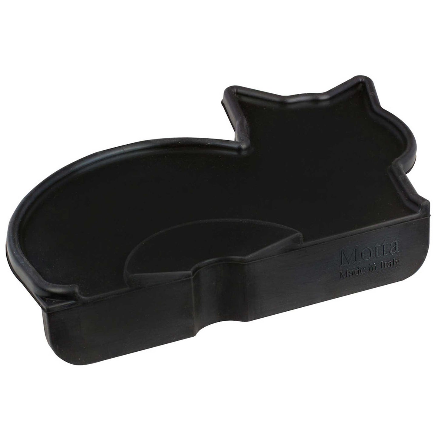 Motta Cat Rubber Counter Edge Tamping Mat - Black