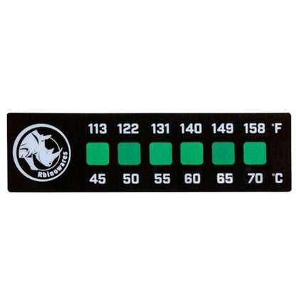 Rhinowares Accutemp Stick On Thermometer For Milk Jugs & Pitchers