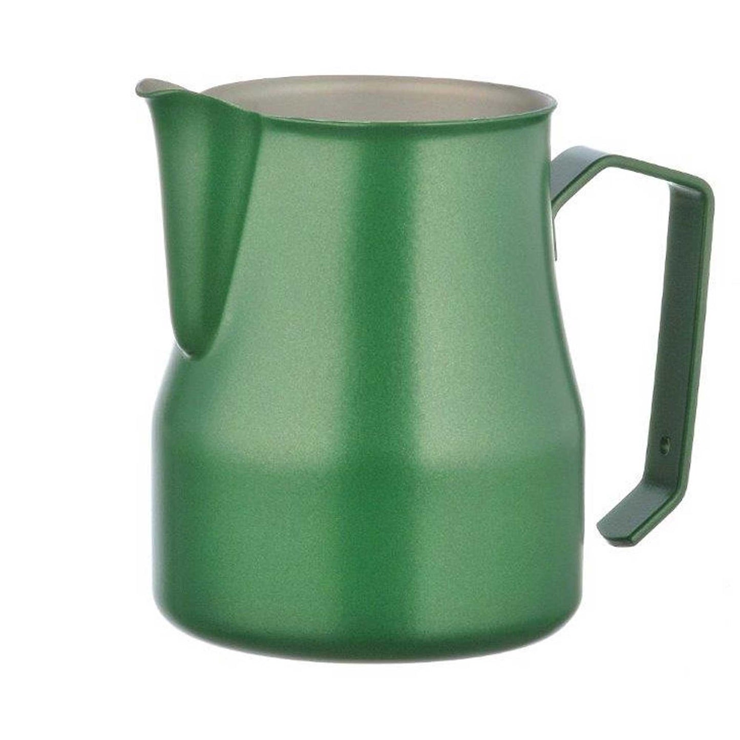 Motta Professional Stainless Steel Milk Foaming Jug - 350ml - Green