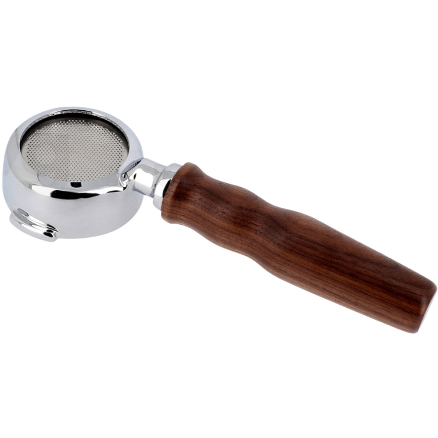 Rocket Espresso Compatible Bottomless Portafilter with Wooden Handle – 21g Basket - Complete