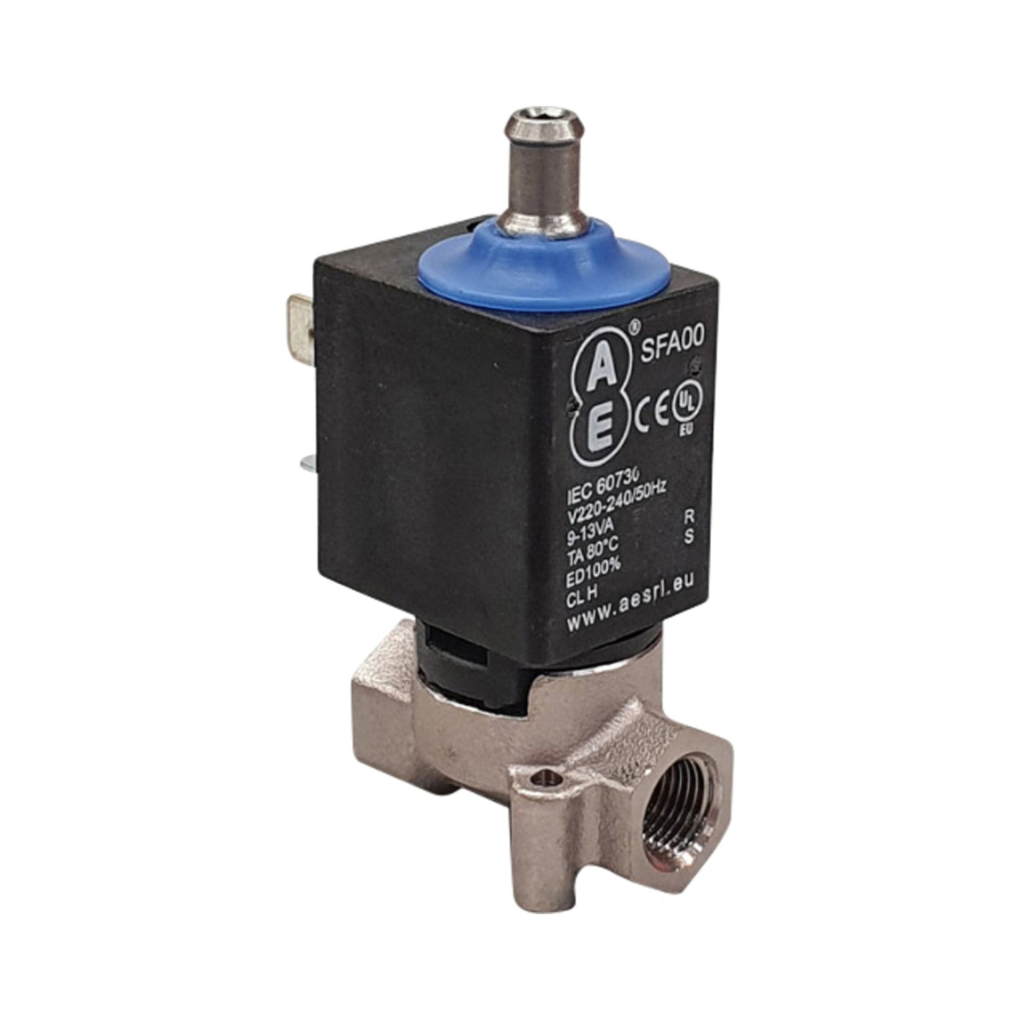 AE 3-Way Solenoid Valve 230V 1/8 Viton – Biepi, Lelit, Grimac, Quick Mill