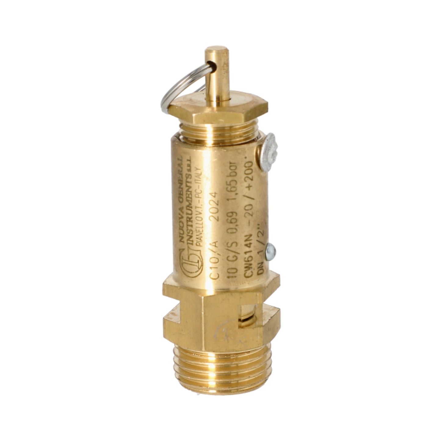 Bezzera 1/2 Safety Valve 1.65 Bar Certified