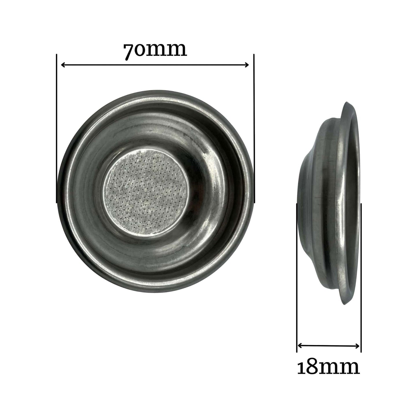5g Filter Basket for Espresso Machines - Fits Iberital, Reneka Viva, Bezzera & More