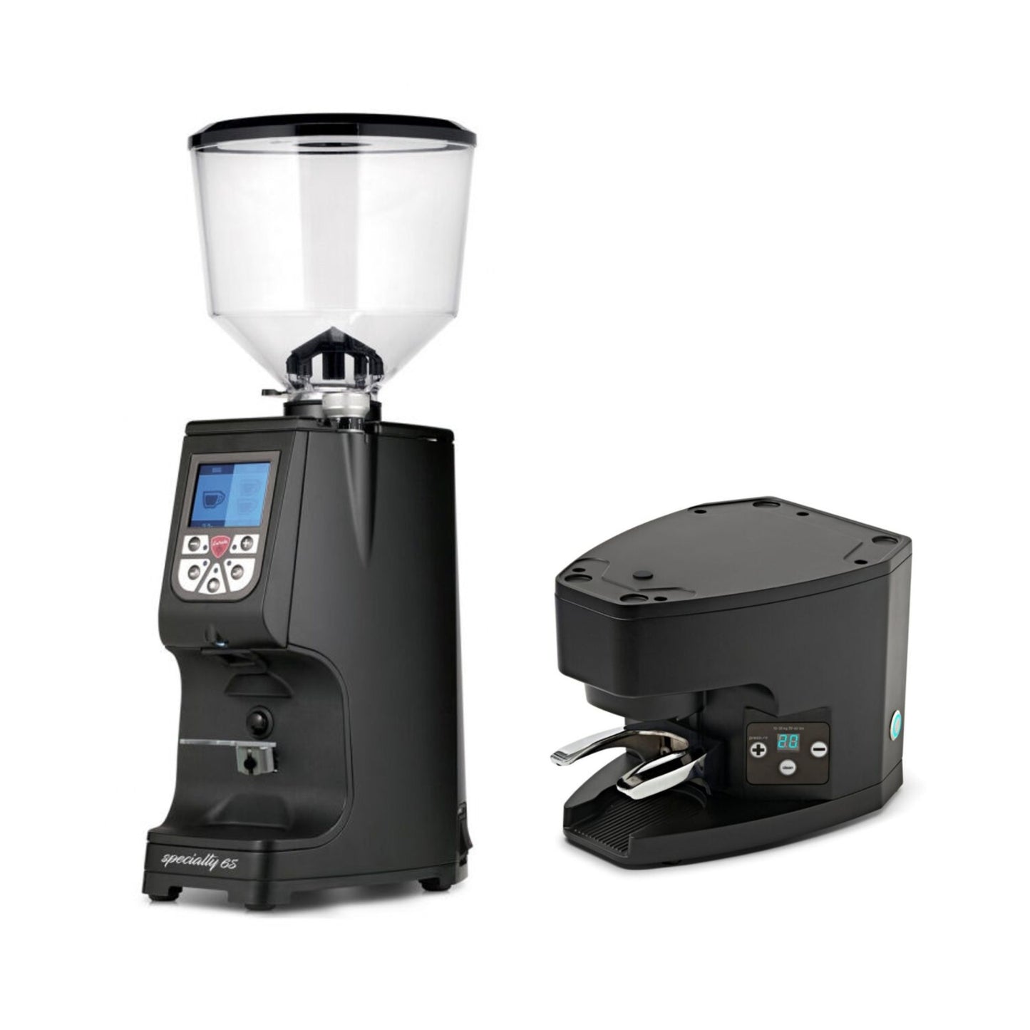 Eureka Atom Specialty 65 Coffee Grinder & Atom Automatic Tamper