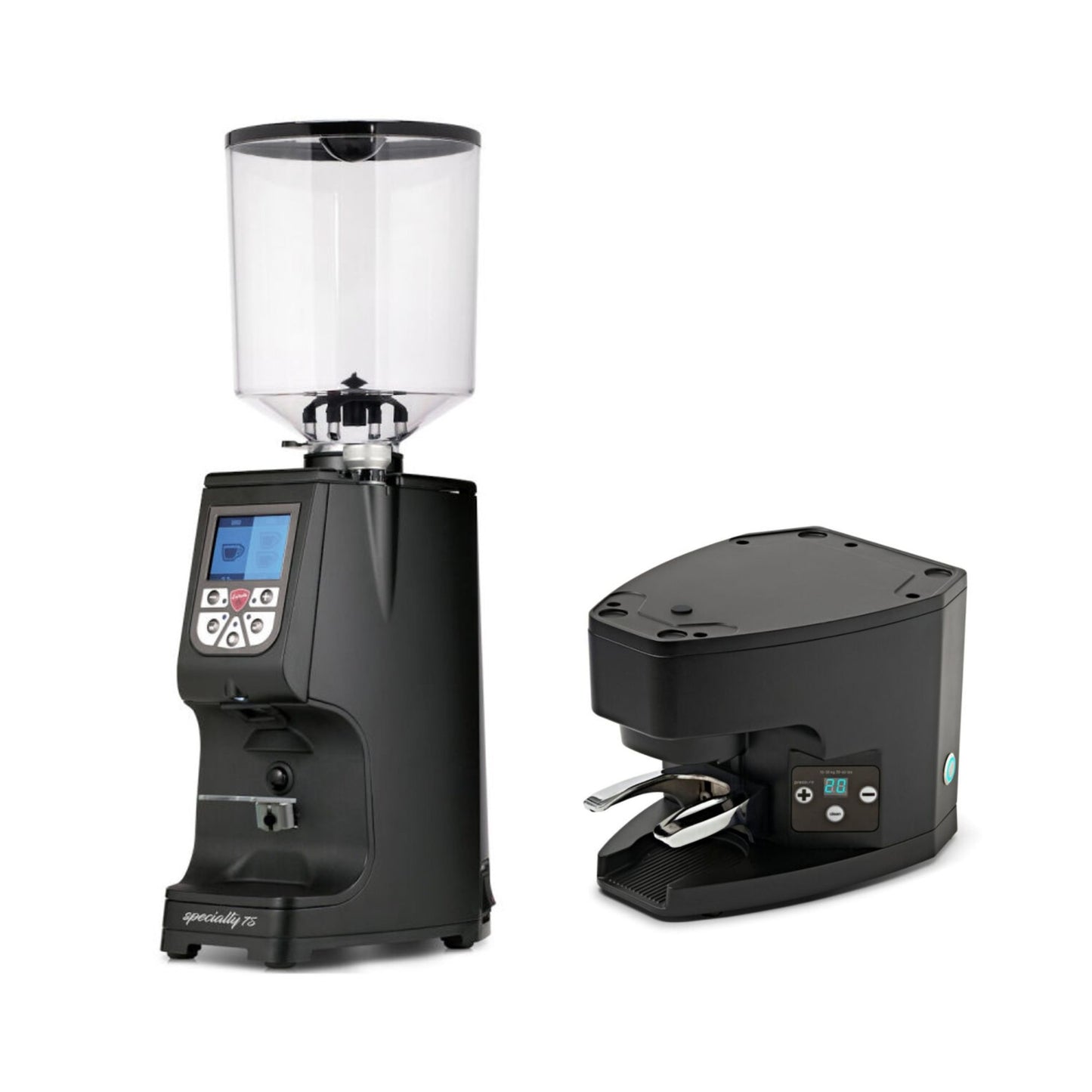 Eureka Atom Specialty 75 Coffee Grinder & Atom Automatic Tamper