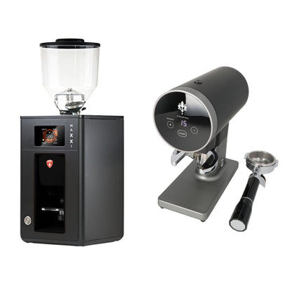 Eureka MAXXI Grinder & Disko Automatic Tamper Bundle