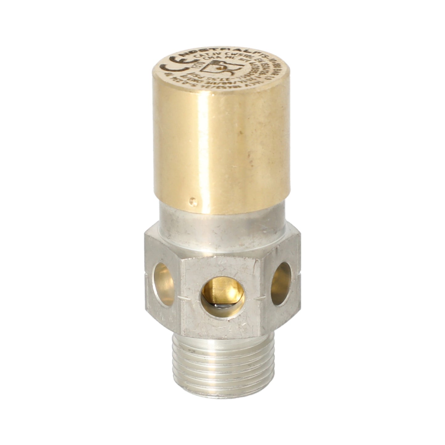 Universal 3/8 Safety Valve 1.9 Bar Certified - Wide Compatibility