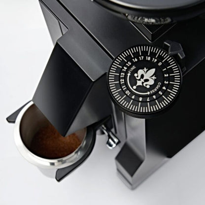 Eureka Mignon Zero 55s Low Retention Home Coffee Grinder - Black
