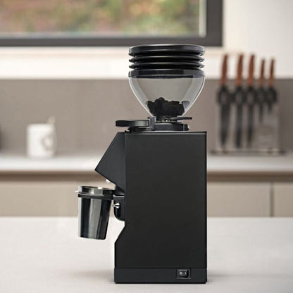 Eureka Mignon Zero 55s Low Retention Home Coffee Grinder - Black