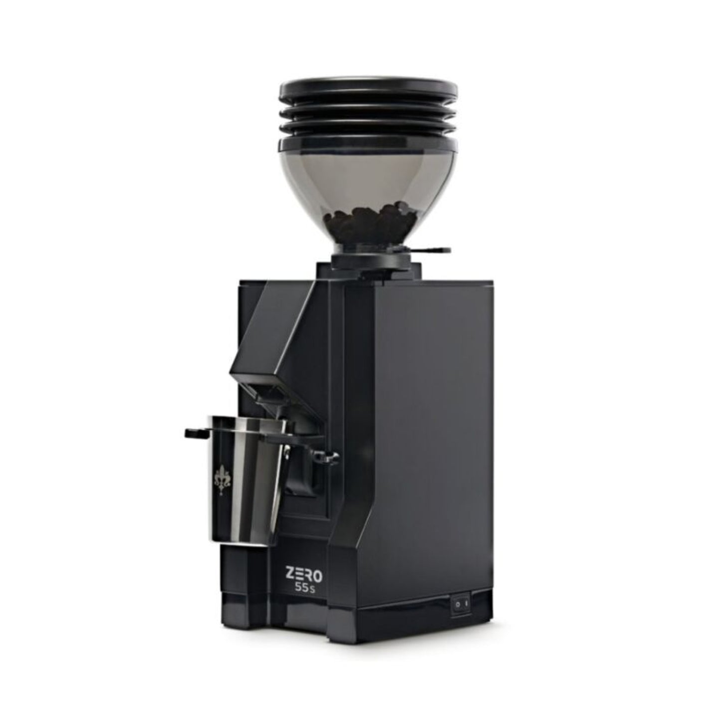 Eureka Mignon Zero 55s Low Retention Home Coffee Grinder - Black