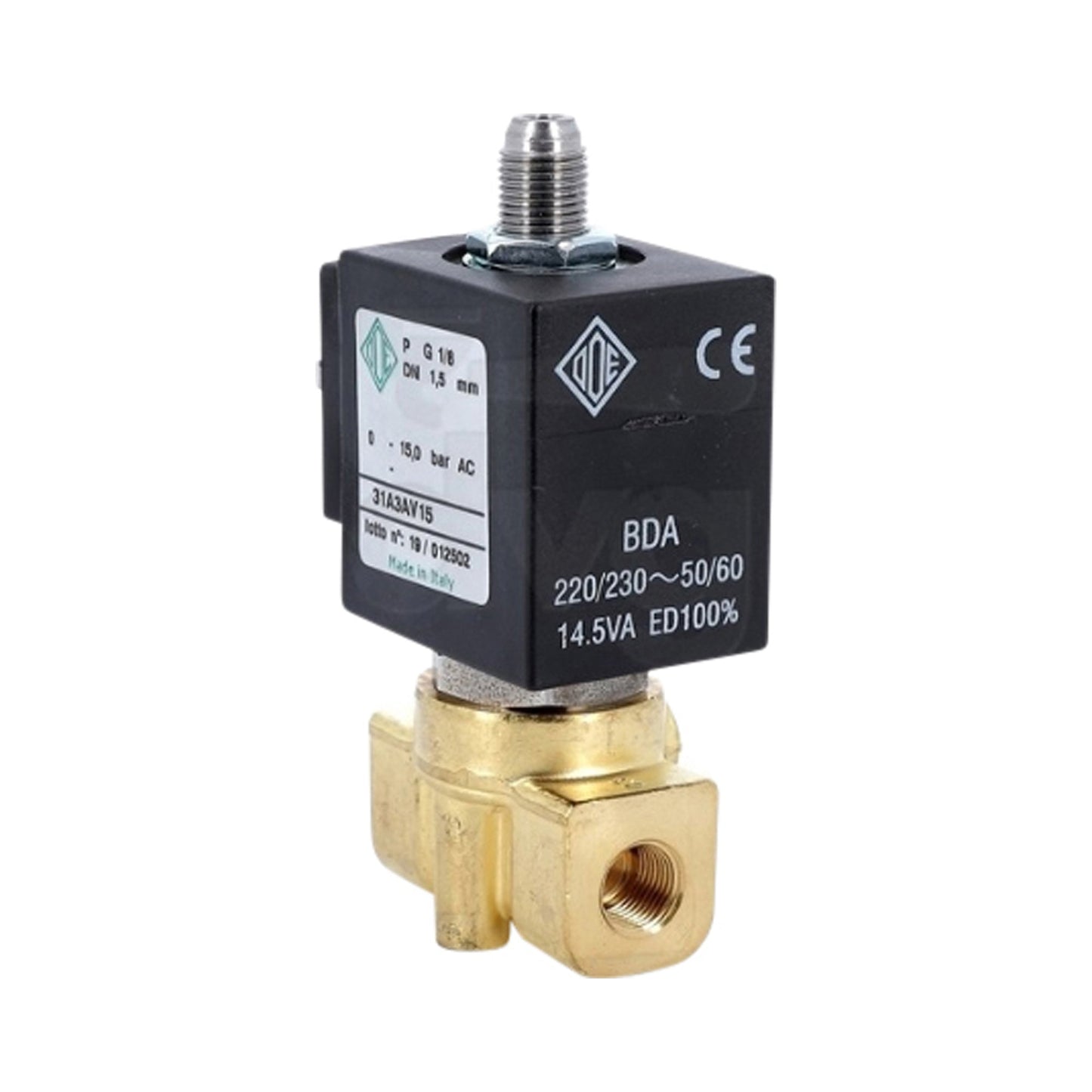 ODE 3-Way Solenoid Valve 230V 1/8 1.5mm – La Marzocco, Bezzera