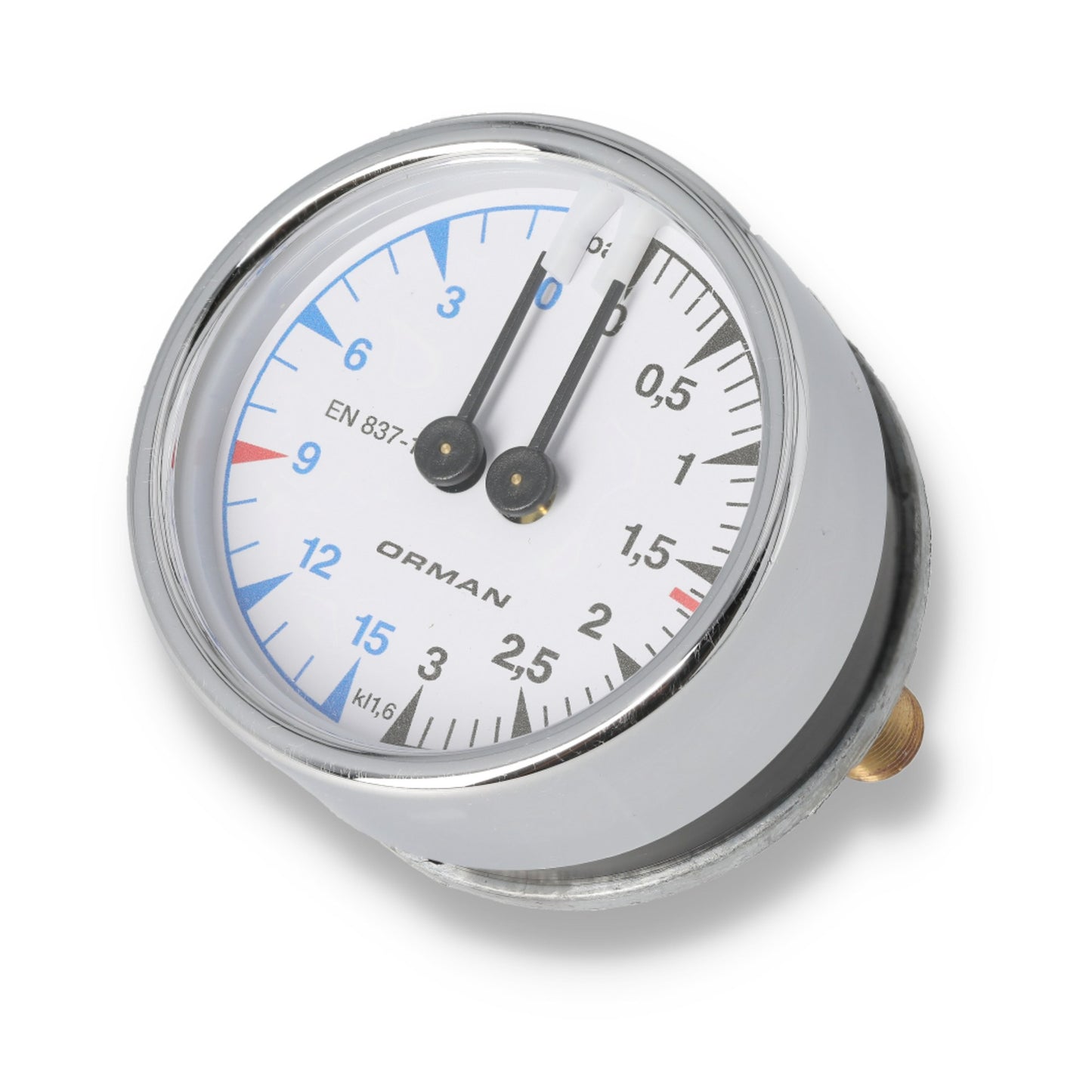 Elektra Dual Pressure Gauge 60mm Replacement Part