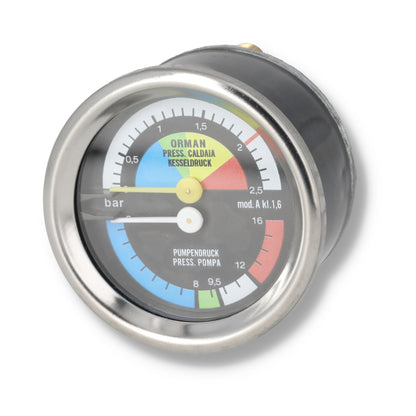 Universal Dual Pressure Gauge 60mm Replacement Part - Wide Compatibility