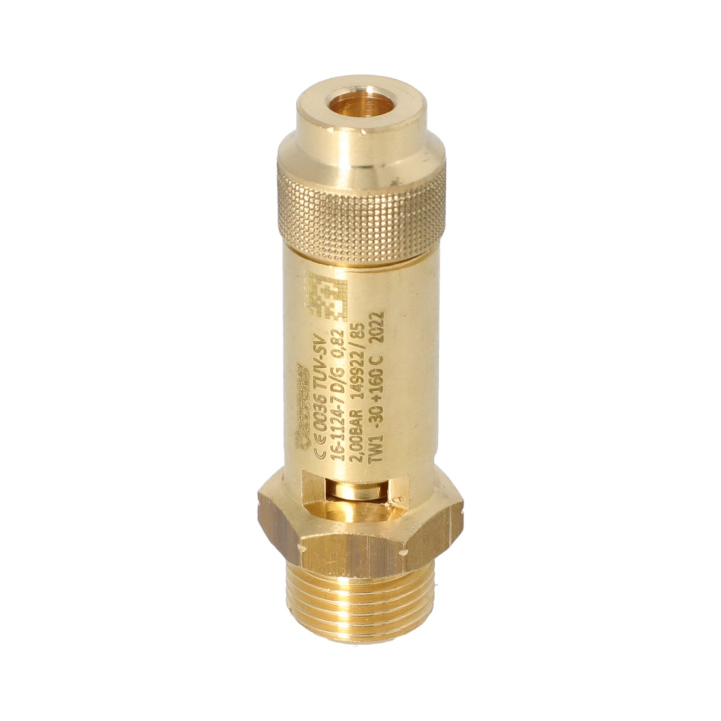 Cimbali 3/8 Safety Valve 2.0 Bar Certified Replacement Part