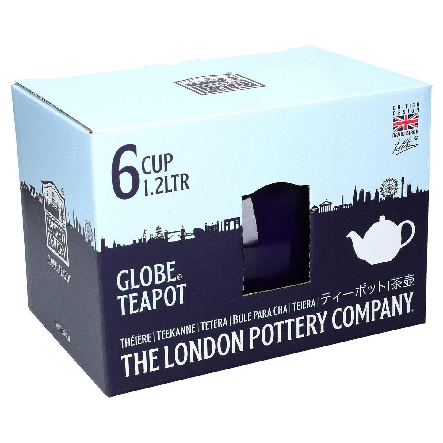 London Pottery Globe 6 Cup Teapot