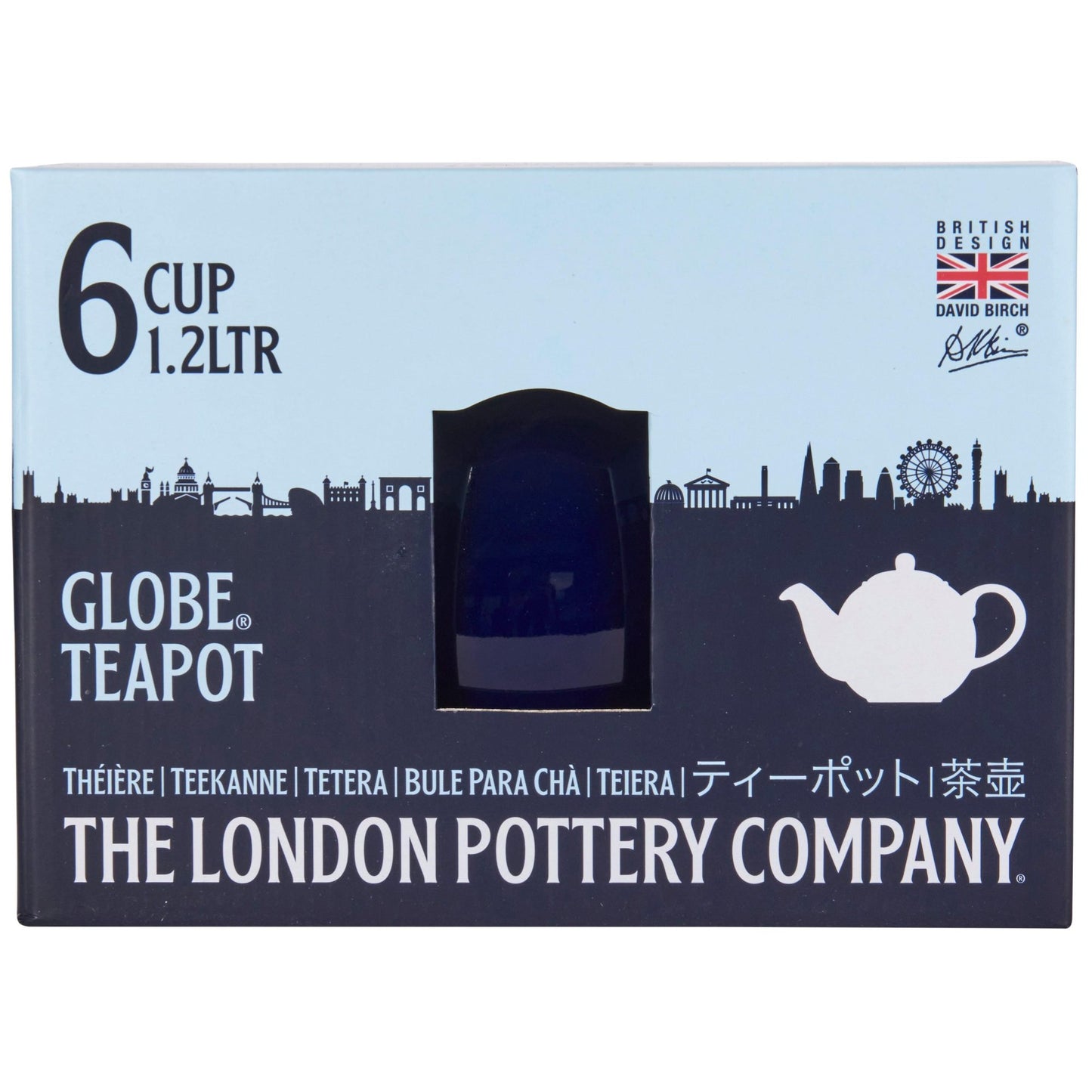 London Pottery Globe 6 Cup Teapot