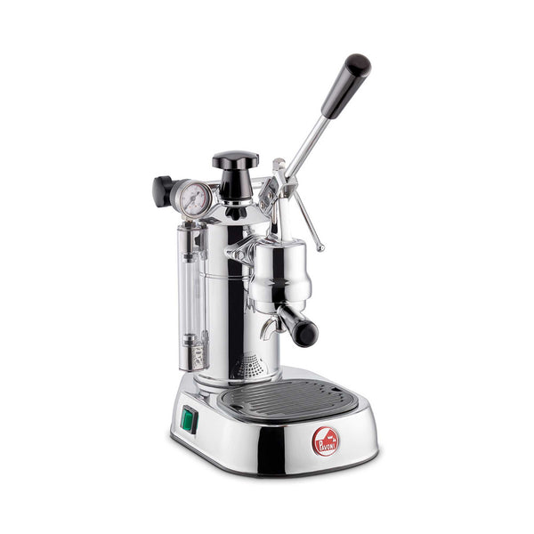La Pavoni Professional Lusso Lever Coffee Machine - Stainless Steel & Black