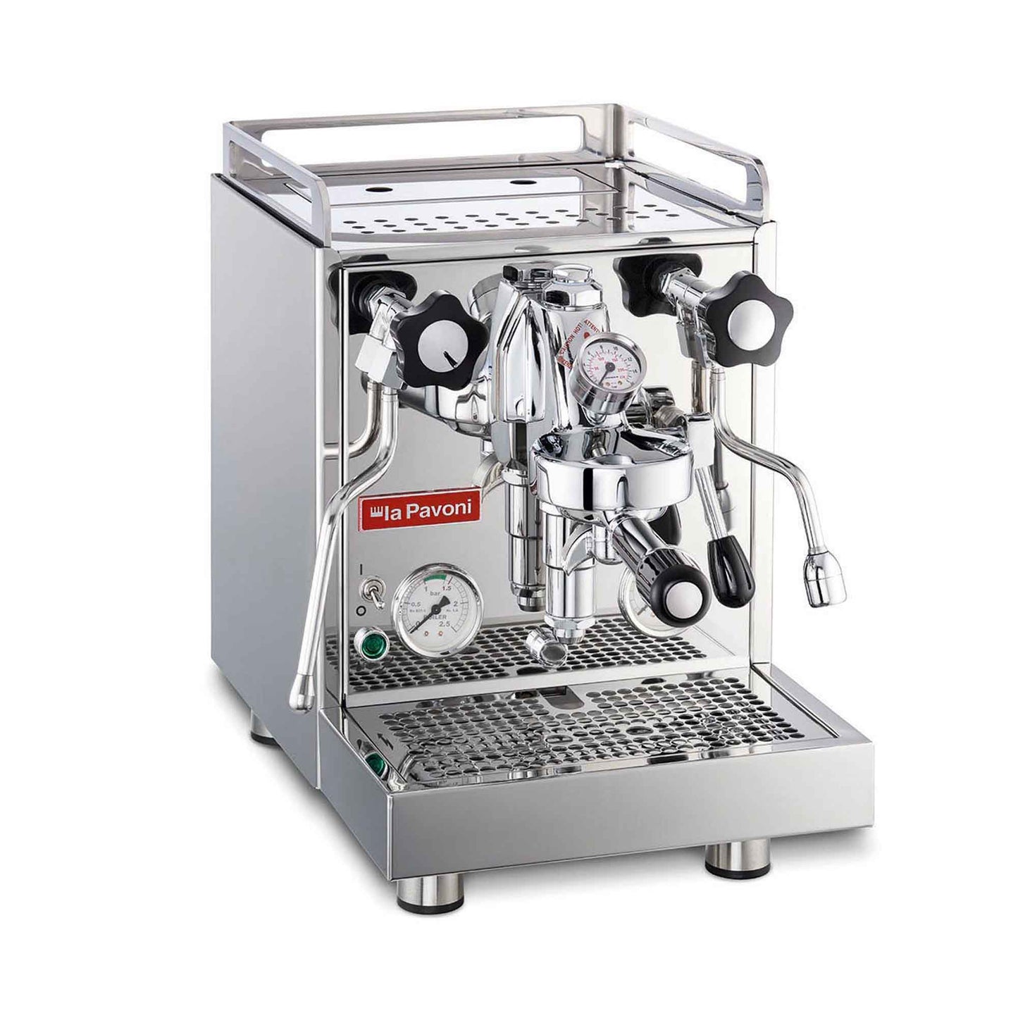 La Pavoni Cellini Evoluzione Semi-professional Domestic Coffee Machine - Stainless Steel