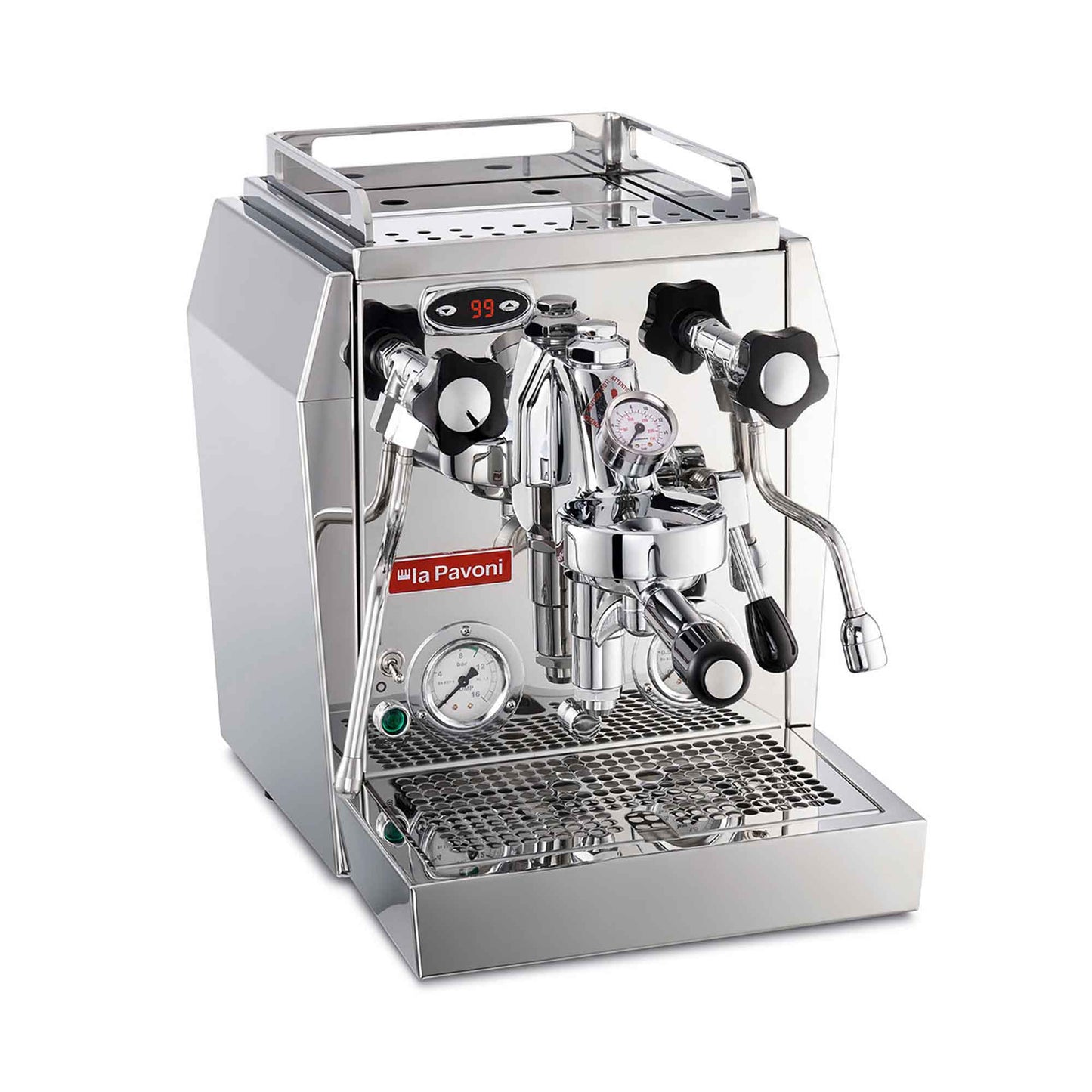La Pavoni Botticelli Evoluzione PID Semi-professional Domestic Coffee Machine - Stainless Steel