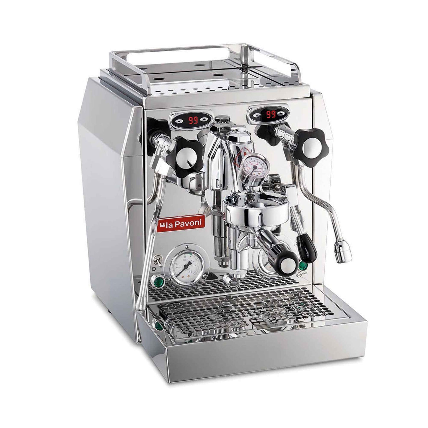 La Pavoni Botticelli Dual Boiler Semi-professional Domestic Coffee Machine - Stainless Steel