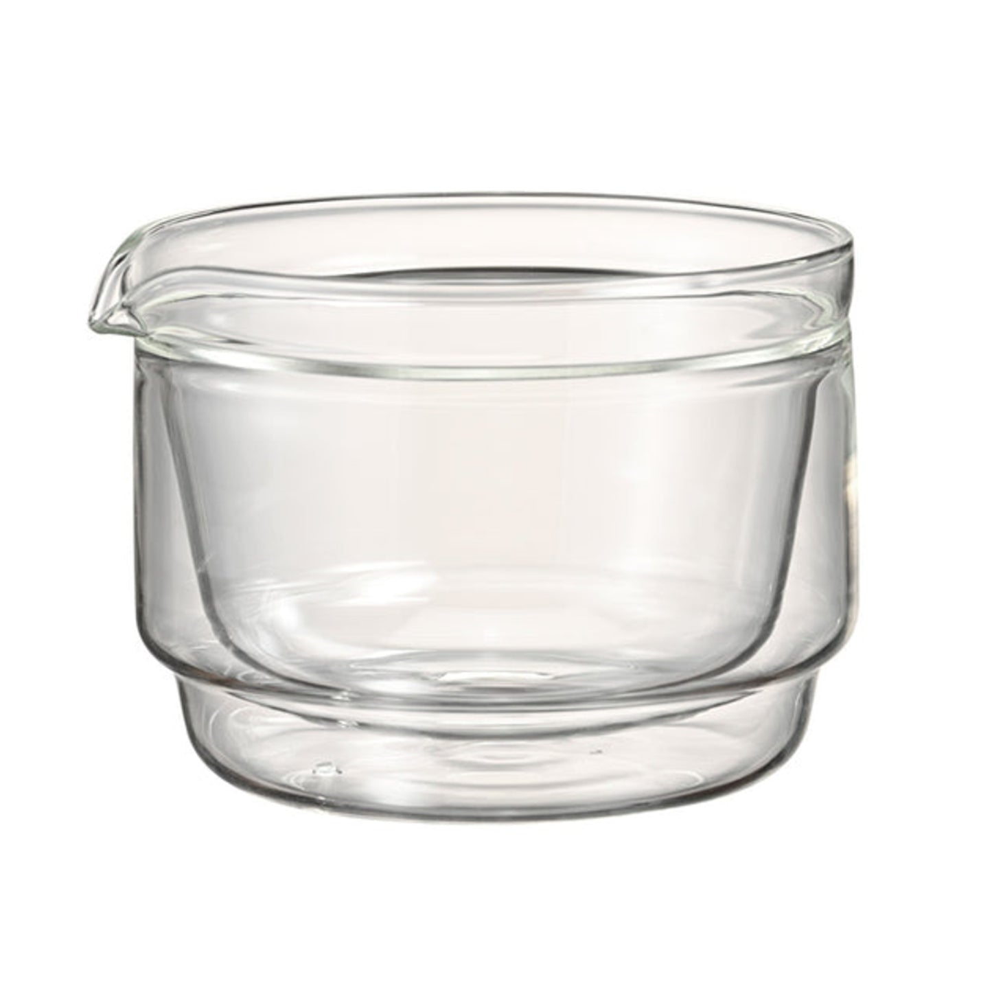 Hario Double-walled Glass Matcha Bowl 300ml